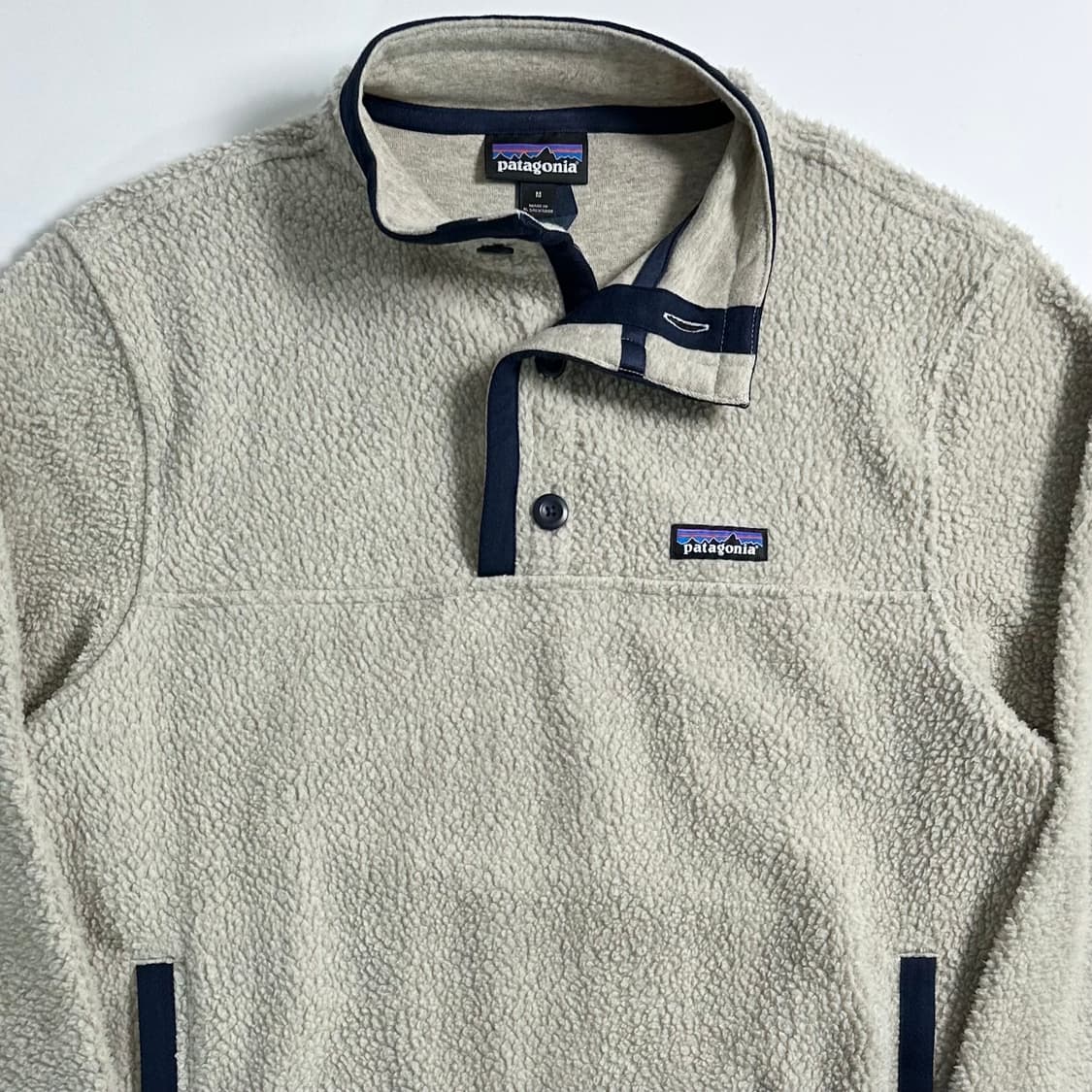 파타고니아 후리스 버튼 반집업 상품이미지2