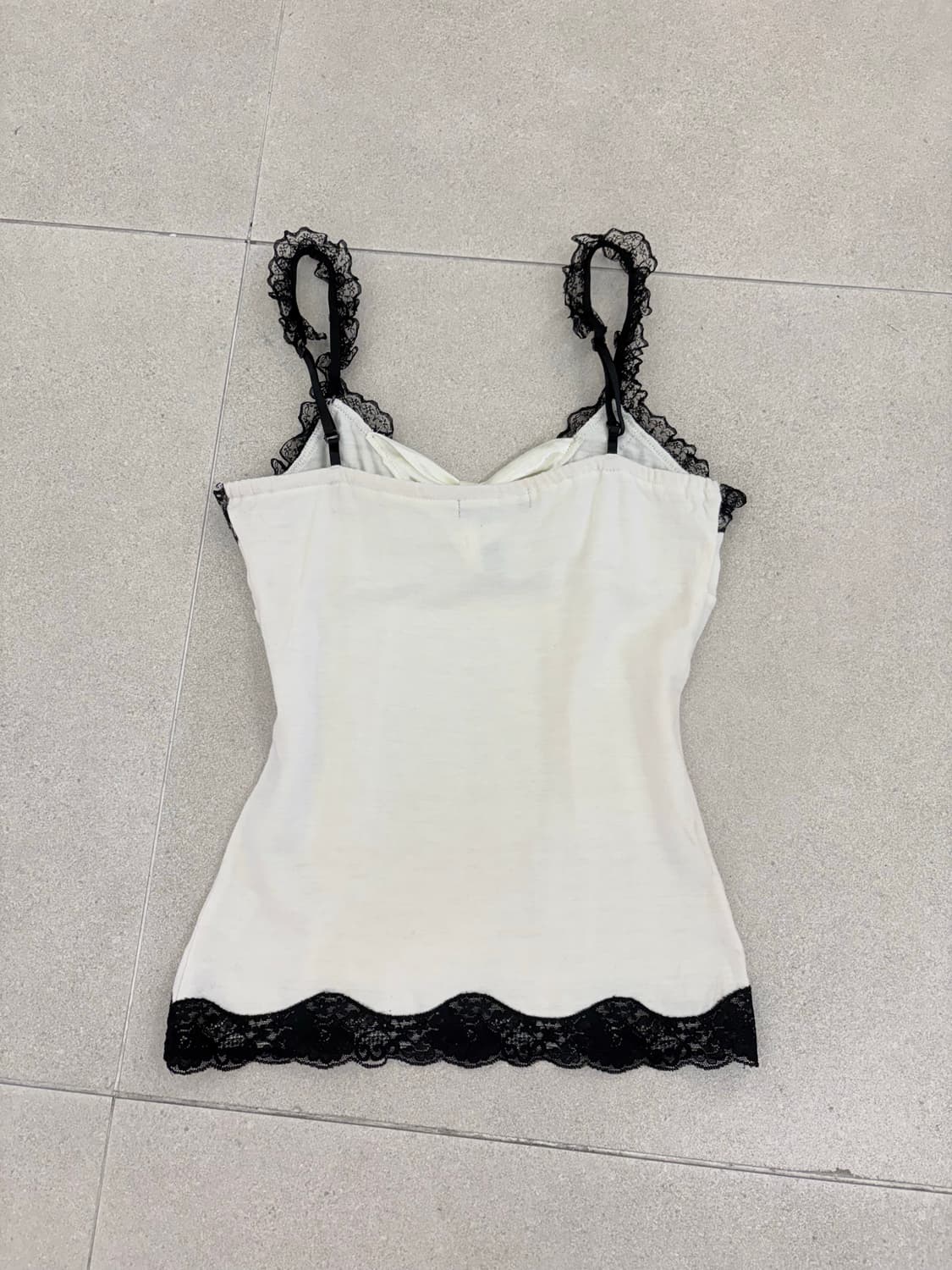 레이스 큐빅 오레오 슬리브리스 상품이미지4