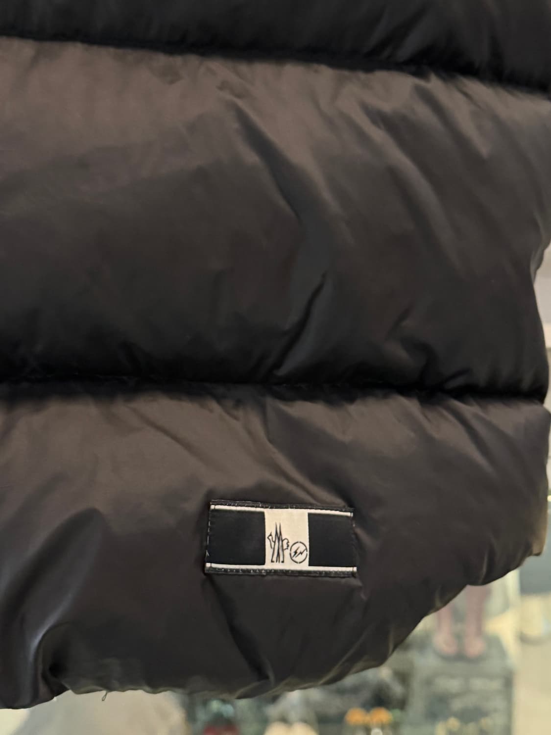 Moncler x Fragment 몽클레어 프라그먼트 블랙 조끼 패딩 4 상품이미지9