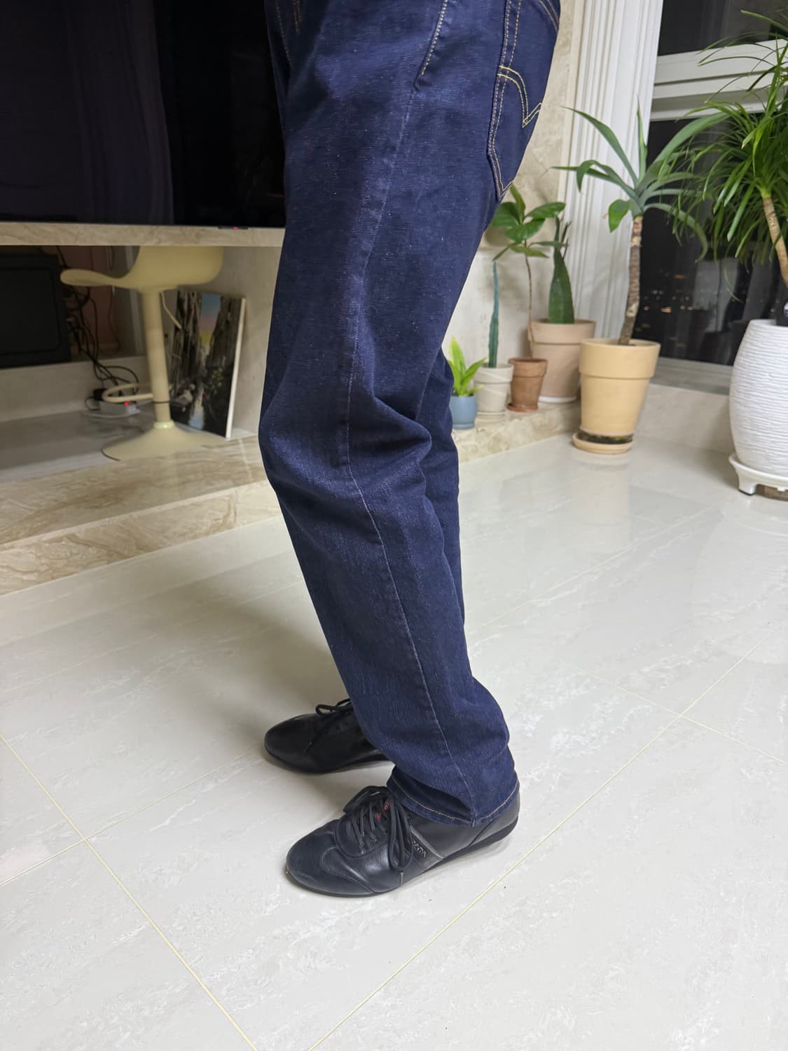 프라다 스포츠 레더 스니커즈 상품이미지7