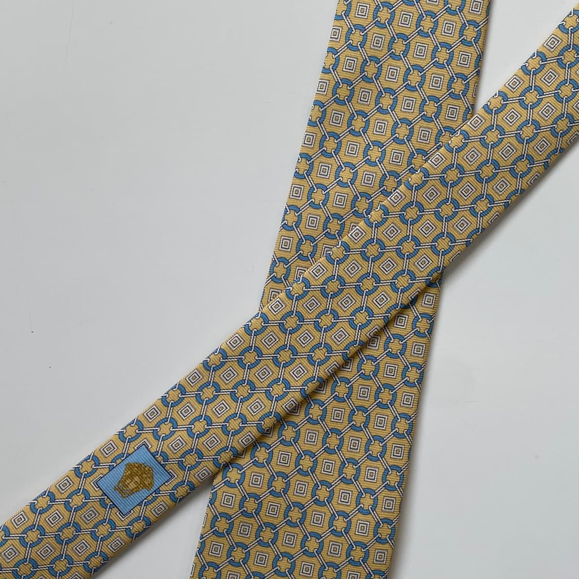 Versace 신형라벨 베르사체 정품 명품 넥타이 8.6cm 상품이미지4