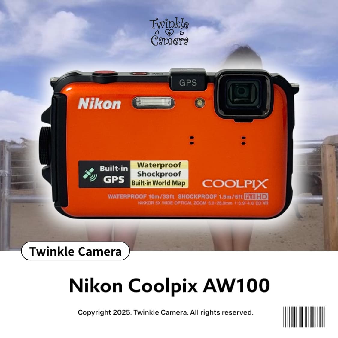 Nikon 니콘 쿨픽스 AW100 디카 상품이미지1