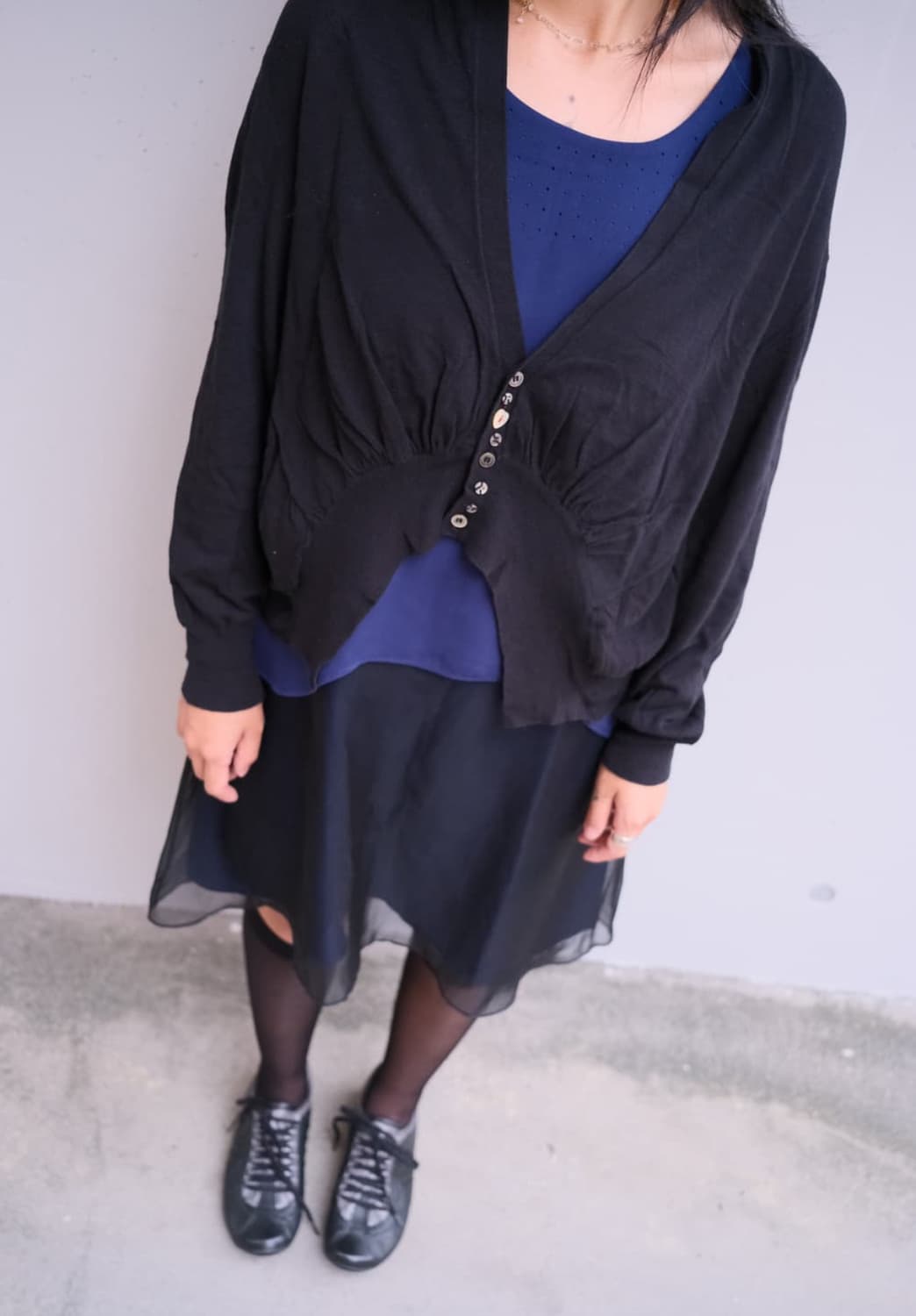 Heart multi button cardigan 상품이미지2