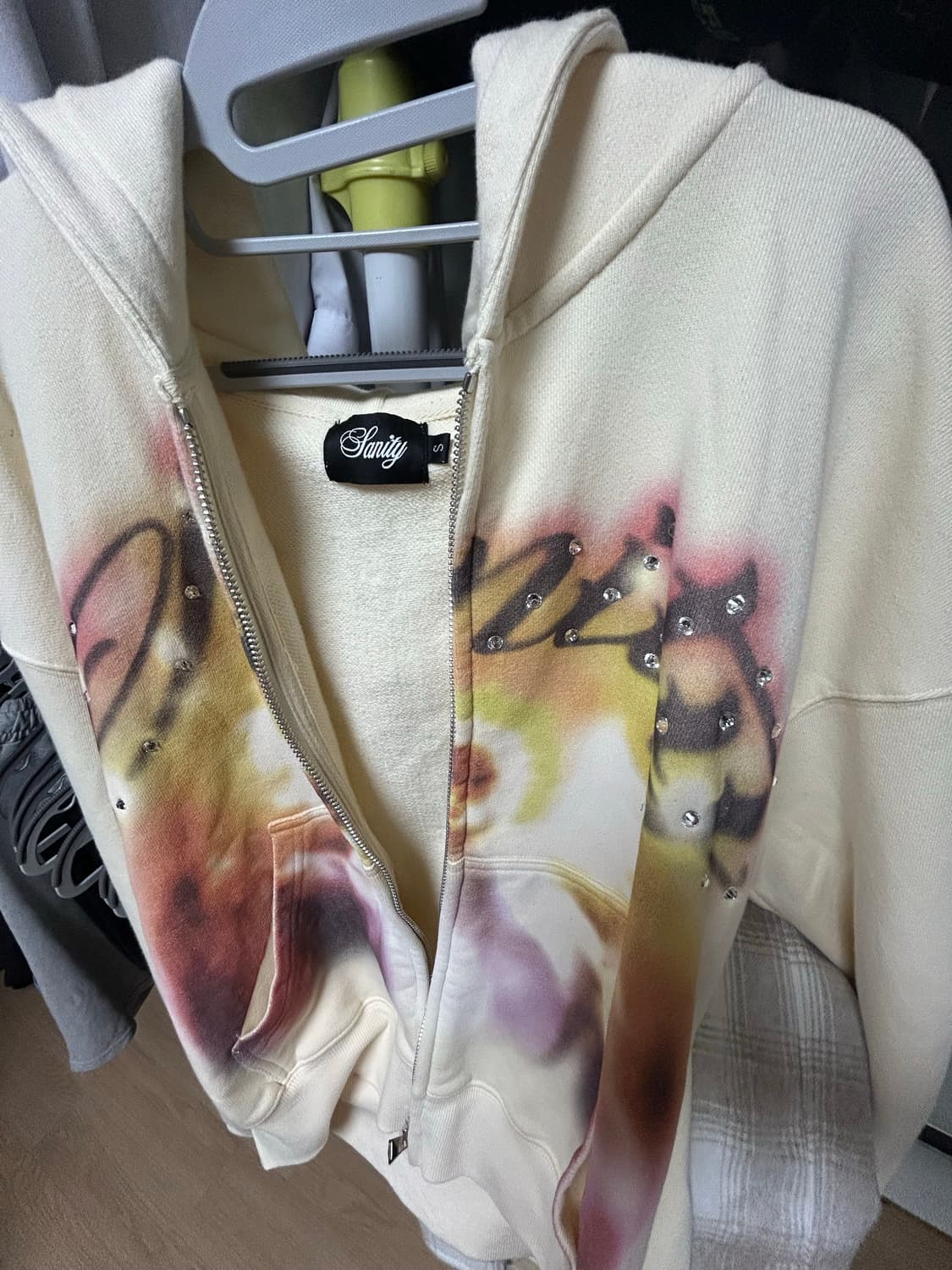 sanity4eva guardian angel hoodie 상품이미지2