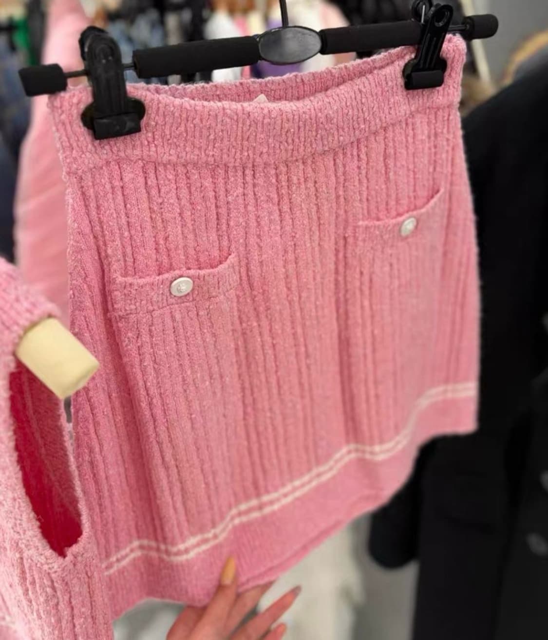 샤넬 트위드 스커트 38 상품이미지1