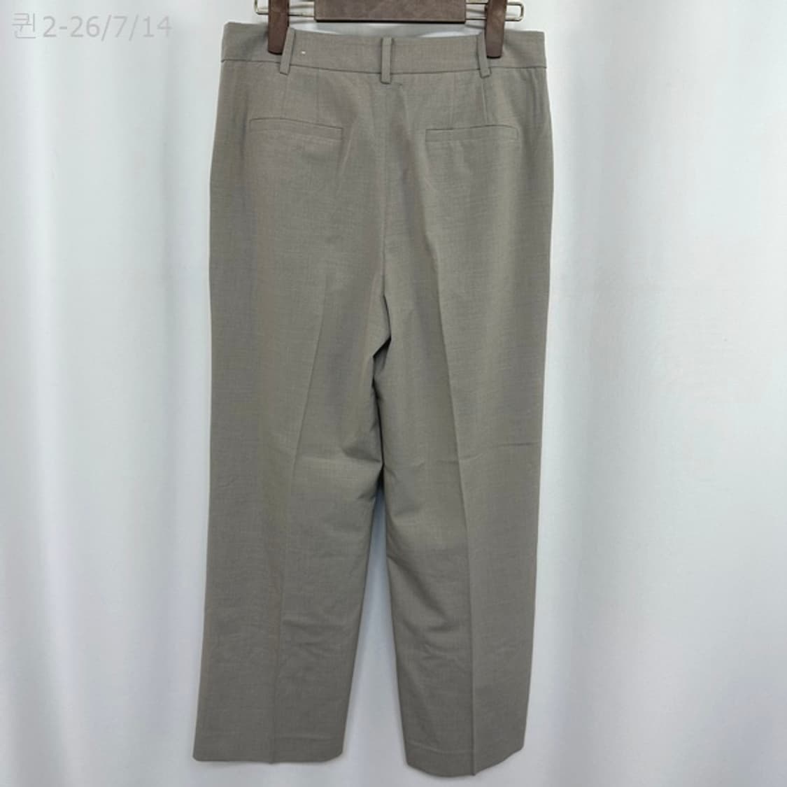 지오다노 여자 일자 슬랙스바지  74 (30인치정도) 상품이미지4