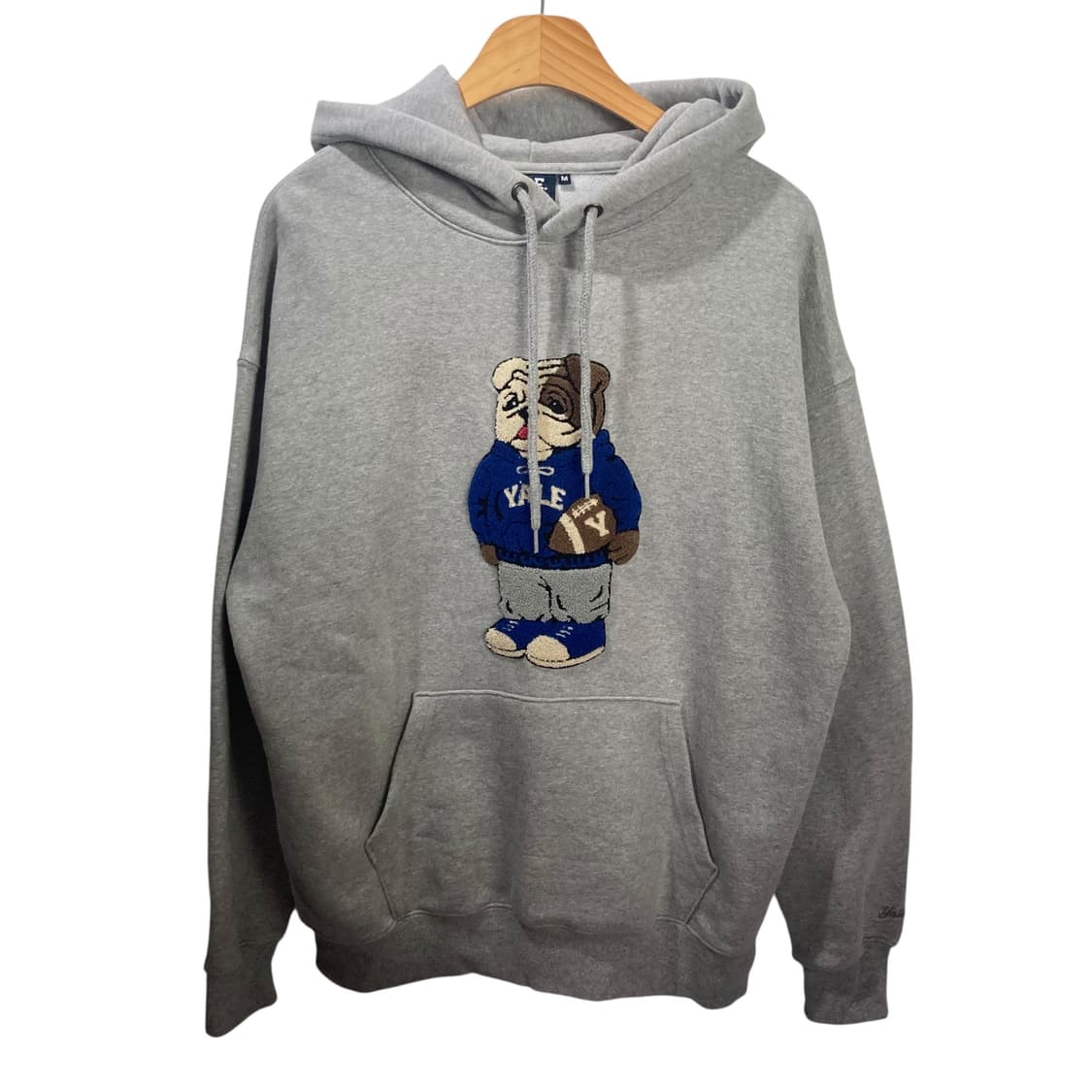 예일 빅로고 그레이 후드 상품이미지2