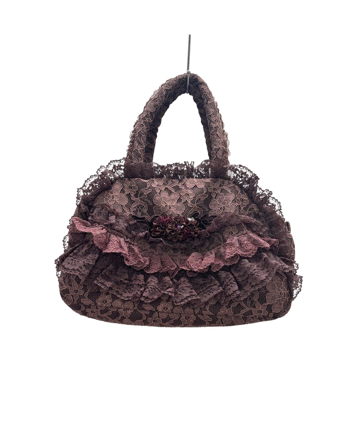 로코코 레이스 미니 토트백 상품이미지1