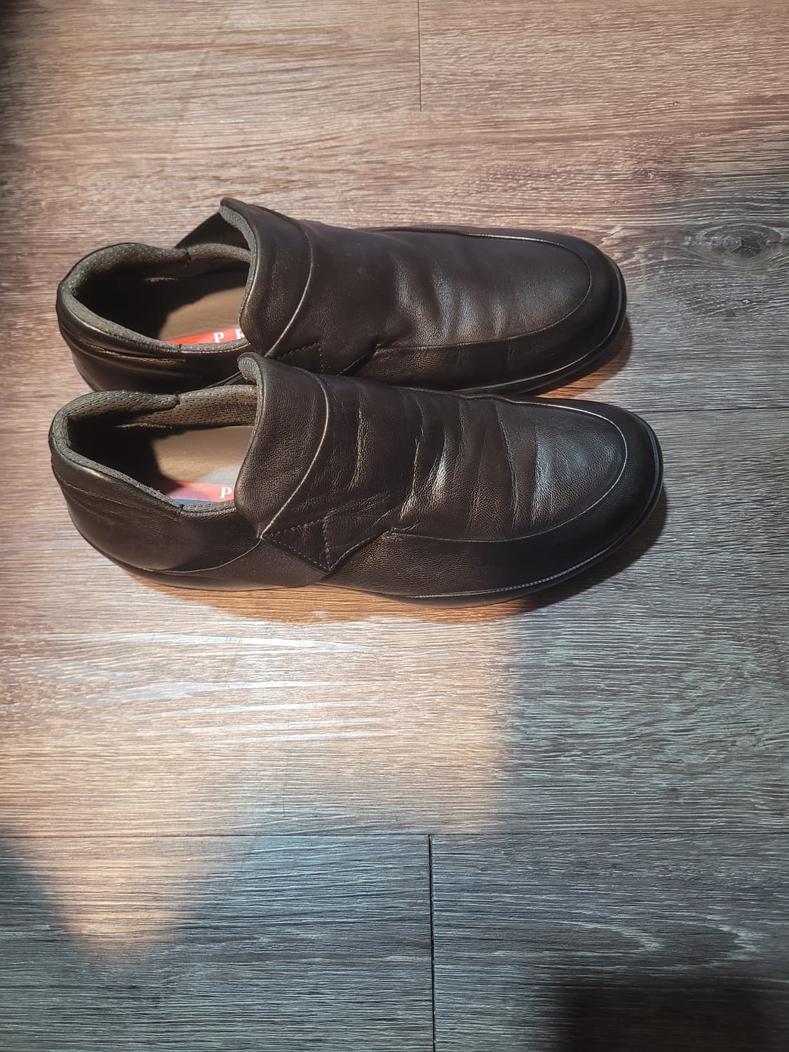 프라다 아카이브 스트랩 레더 로퍼 35 상품이미지2