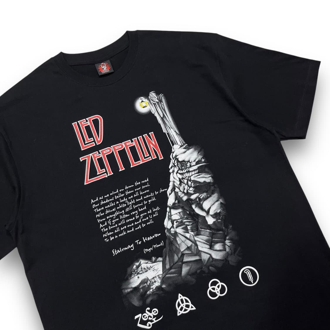 Rock Yeah Stairway to Heaven T-Shirt 상품이미지3