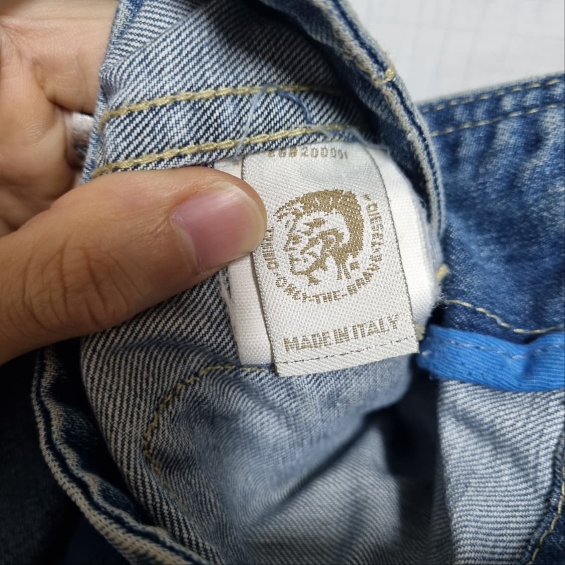 ( M ) 아디다스 디젤 콜라보 데님 자켓 상품이미지6