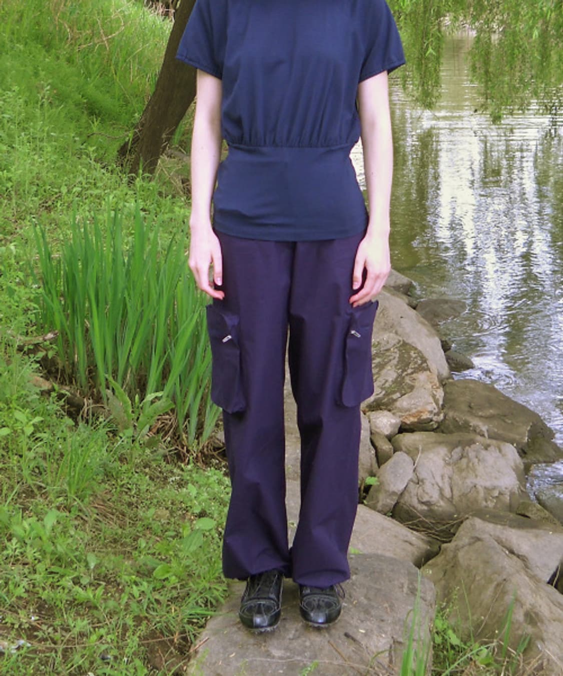 페스토 포켓팬츠 그레이프 상품이미지1