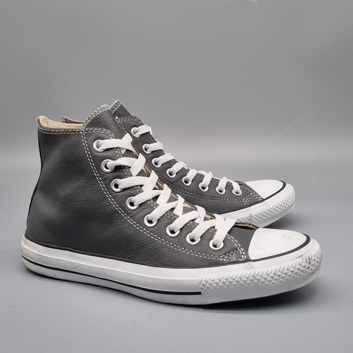 컨버스 척테일러 레더 그레이 하이탑 250 상품이미지1
