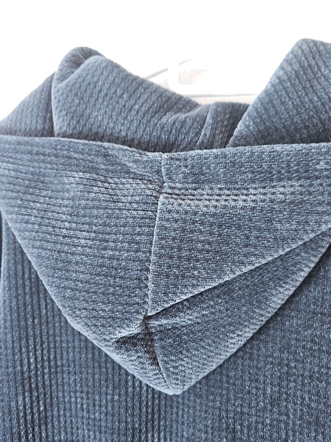 HANDSEOUL 벨루아 벨벳 골덴 후드집업 자켓 오버핏 헤비코튼 상품이미지5