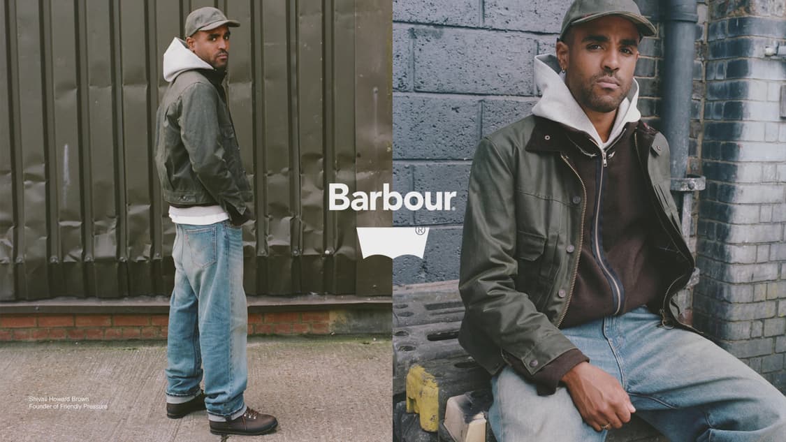 새상품) barbour x levis type2  XL 상품이미지6