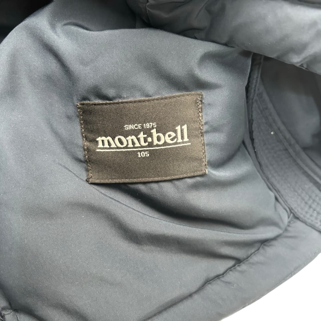 몽벨 네이비 심리스 구스볼 경량 패딩 XL 상품이미지5