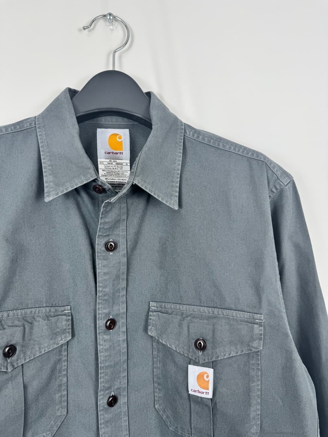 b3) 칼하트 워크 셔츠 상품이미지2