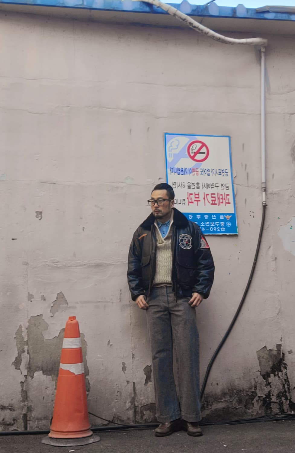 웨어하우스 헤링본 헤비코튼 팬츠 상품이미지1