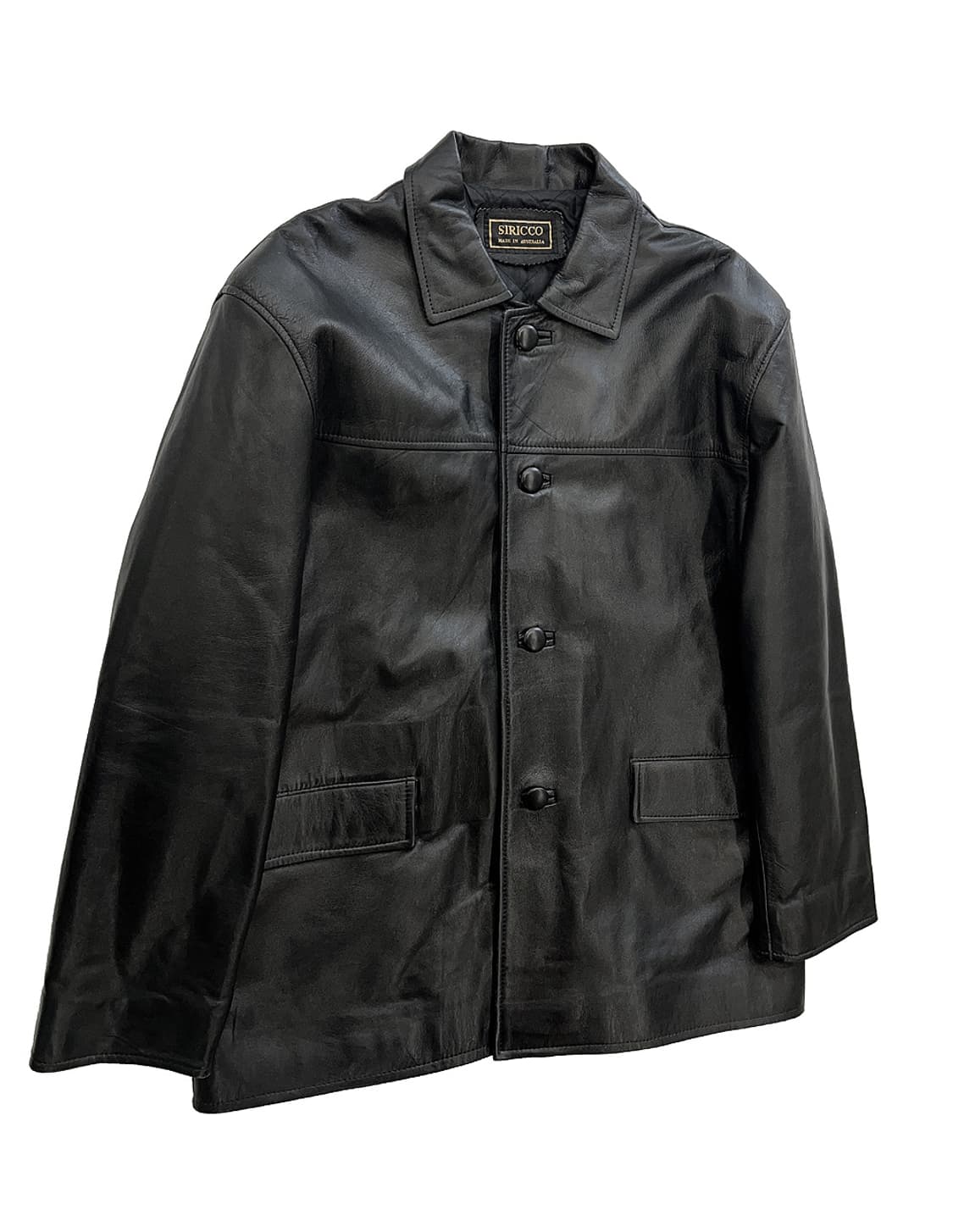 SIRICCO 빈티지 램스킨 카코트 상품이미지4