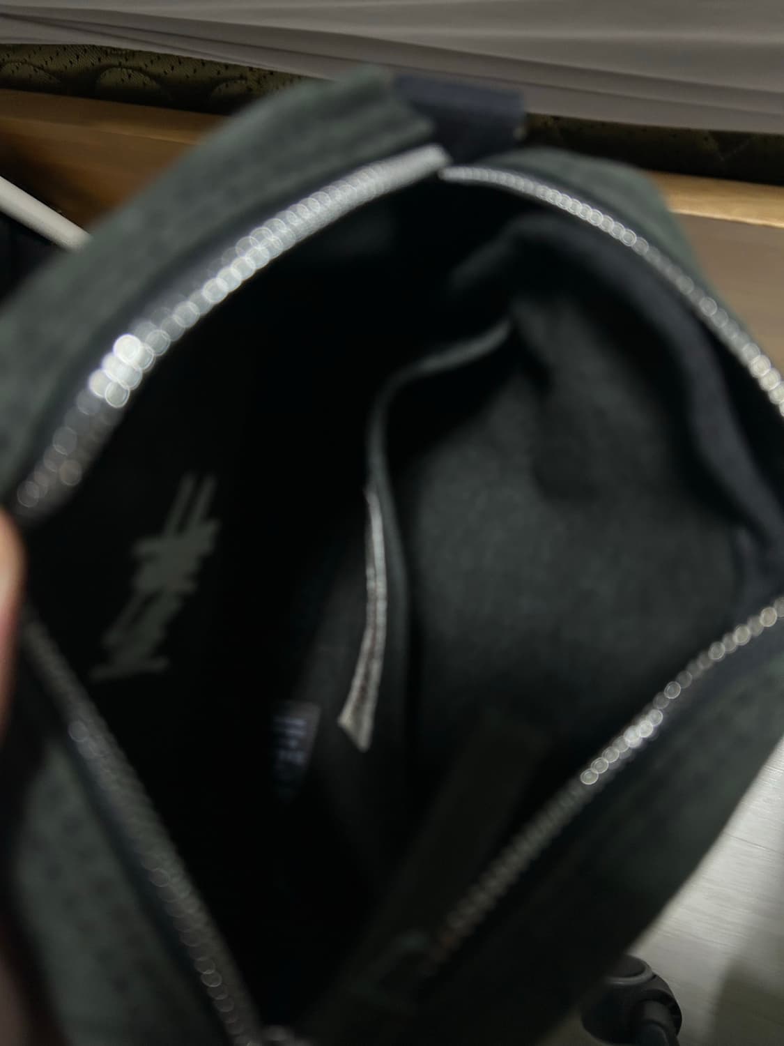 스투시 캔버스 사이드 파우치 워시드 블랙, 크로스백 미니백 상품이미지4