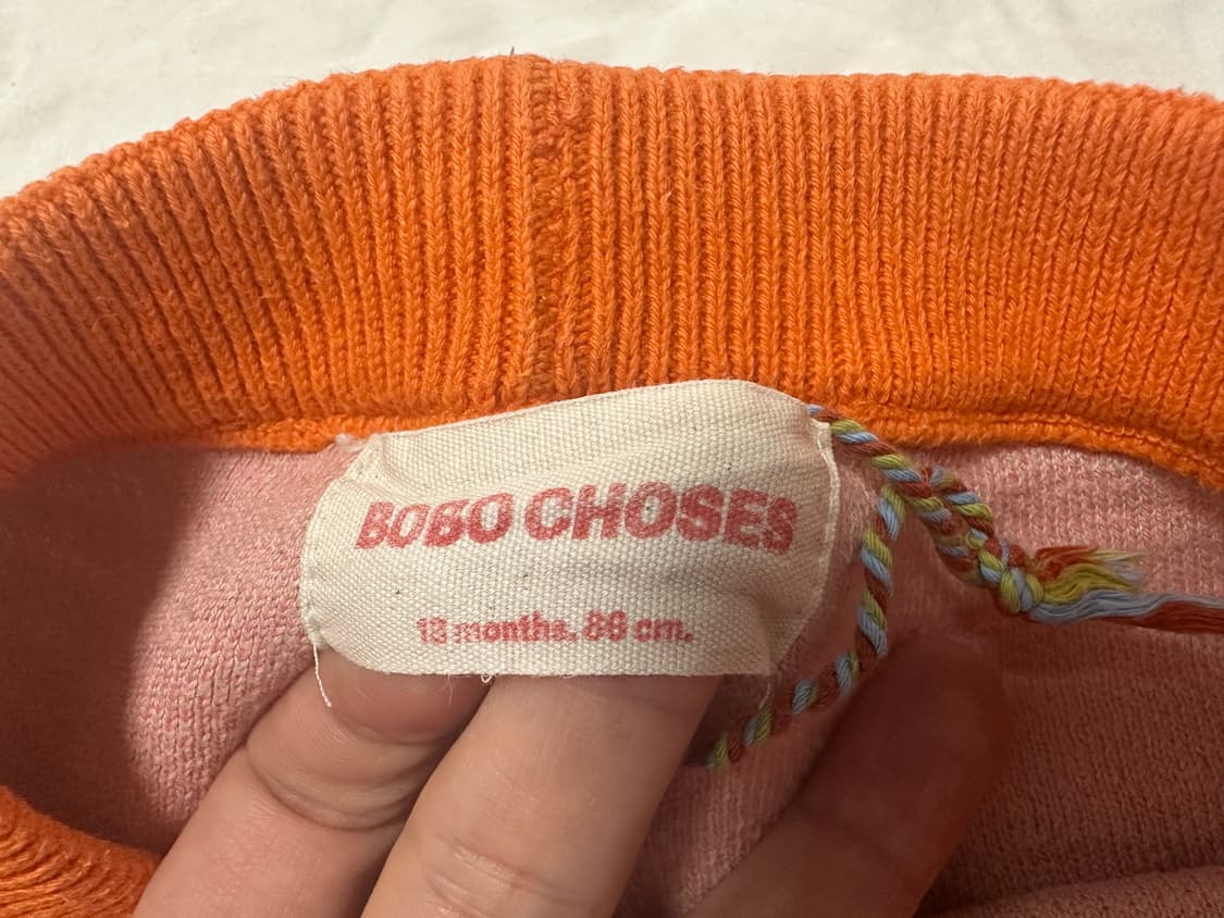 보보쇼즈 니트 상하의 18m 상태굿 상품이미지5