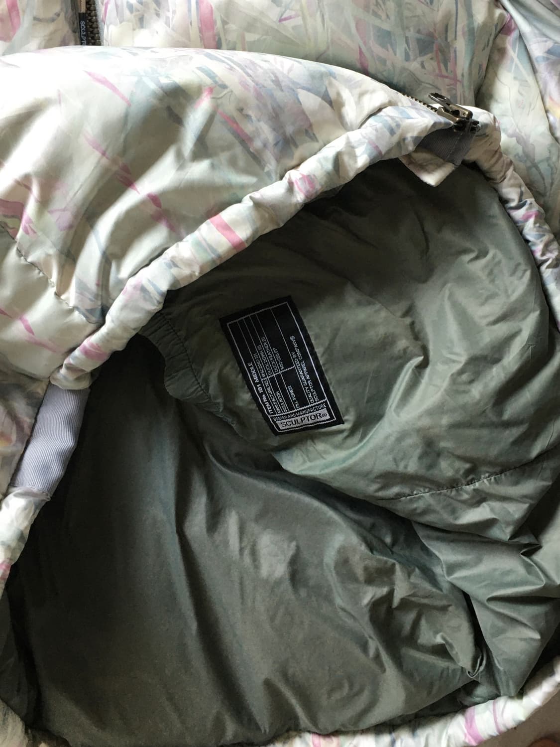 스컬프터 플로럴 덕다운 상품이미지5