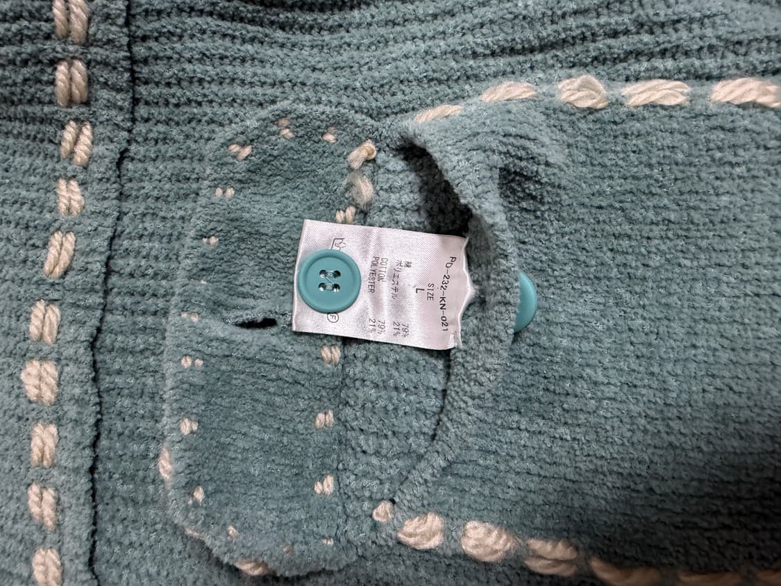 핑거린 스티치 가디건 l 사이즈 상품이미지2