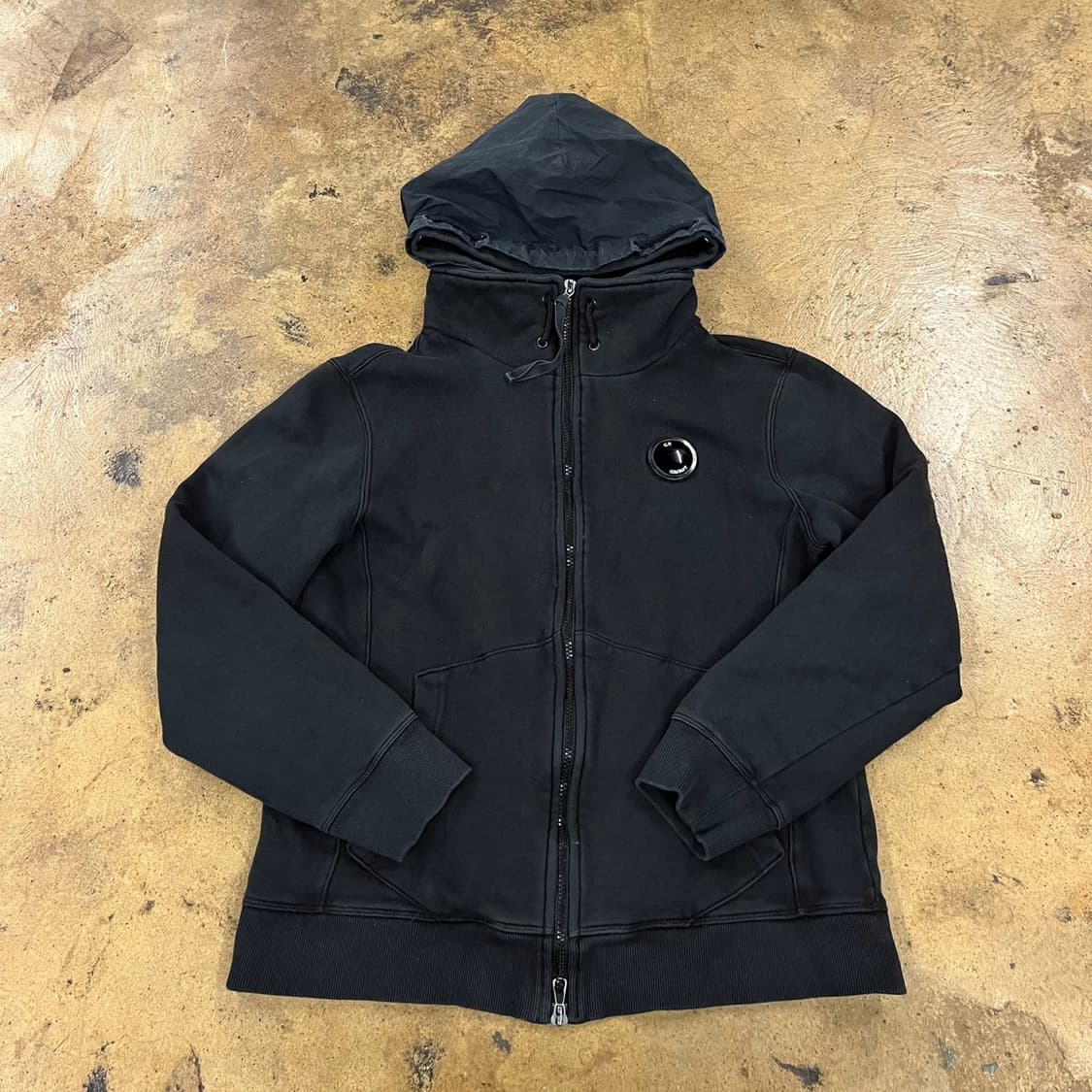 [정품] C.P. 컴퍼니 블랙 후드 집업 b13 상품이미지2
