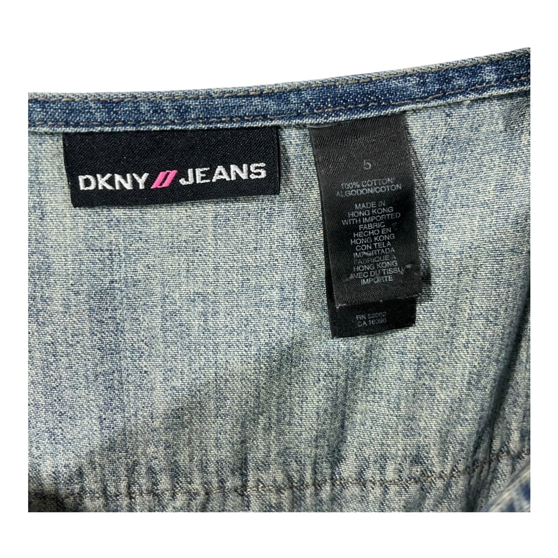 [DKNY JEANS] 디케이앤와이 러블리 프릴 데님 미니스커트 상품이미지4