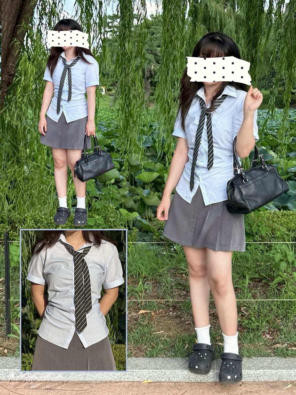 베이비블루 반팔셔츠 상품이미지1