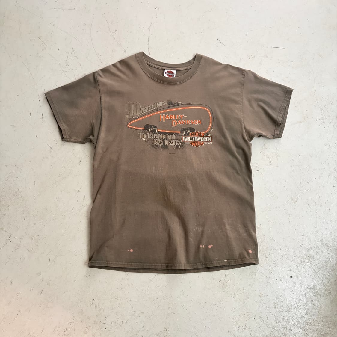 할리데이비슨 빈티지 반팔티 L 상품이미지2