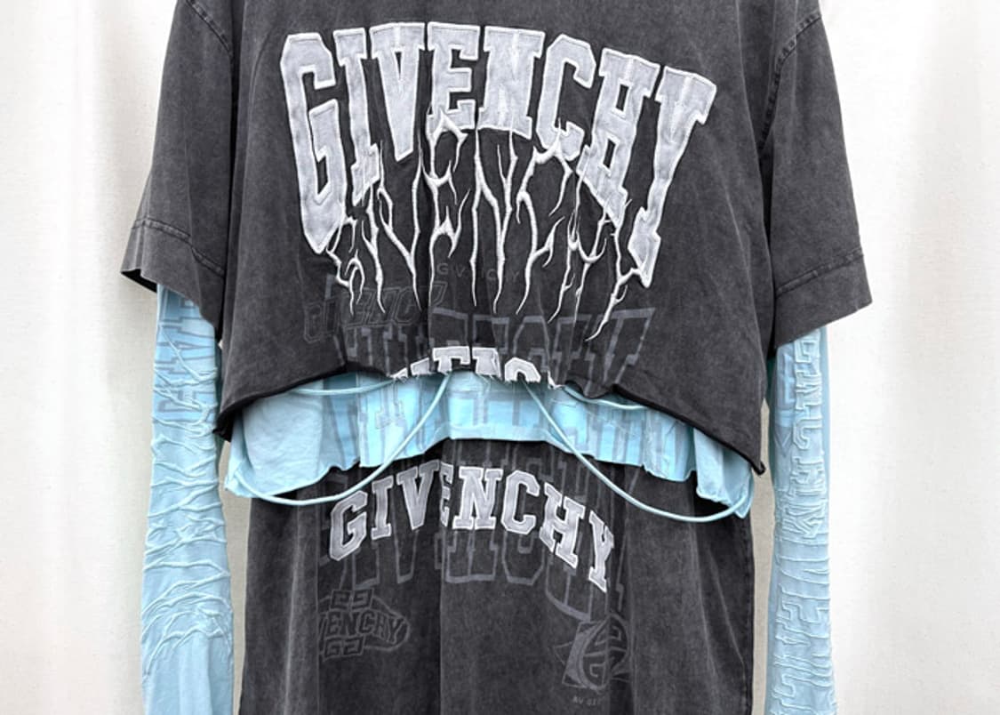 지방시 레이어드 바라클라바 긴팔 티셔츠 상품이미지3