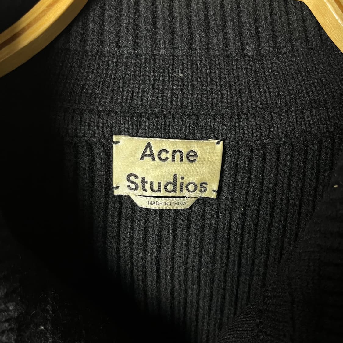 [Acne Studios] 아크네스튜디오 18A/W 반집업 울 니트 상품이미지4