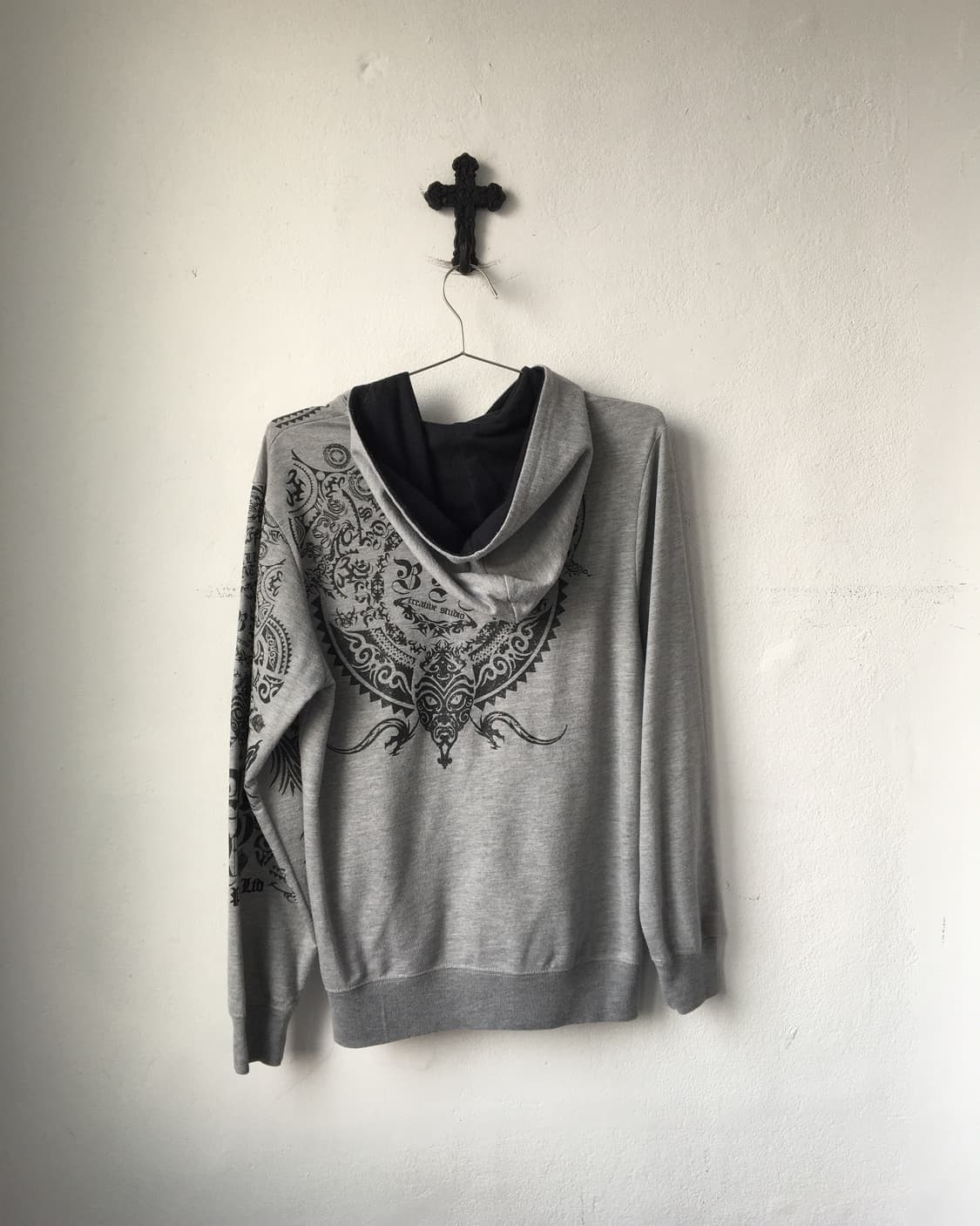 Printing point hood zip up 상품이미지3