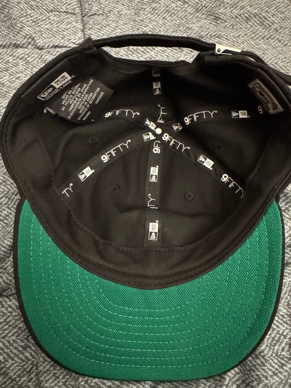 뉴에라 뉴욕 메츠 9fifty 쿠퍼스타운 블랙 상품이미지2