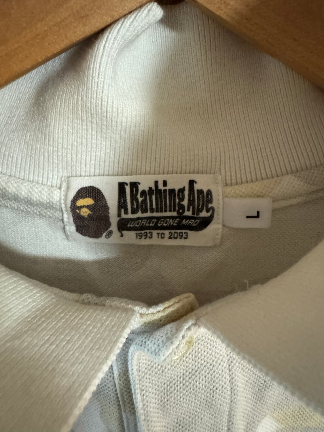 bape 야광 폴로셔츠 상품이미지1
