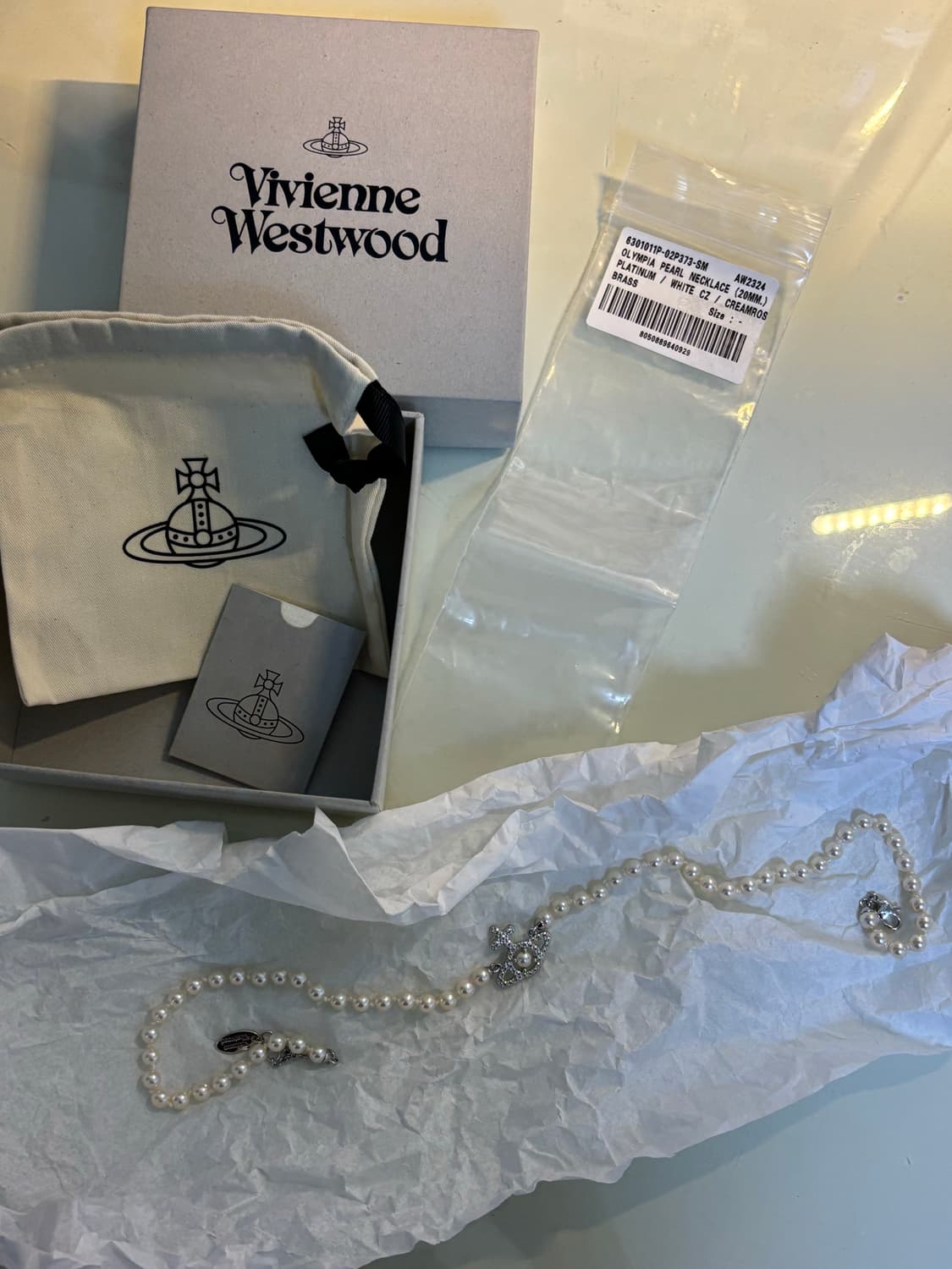 비비안웨스트우드 진주 목걸이 상품이미지1