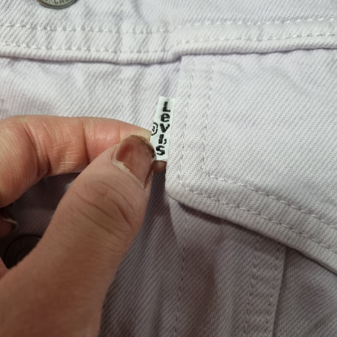 리바이스 연보라 크롭 데님자켓  상품이미지5