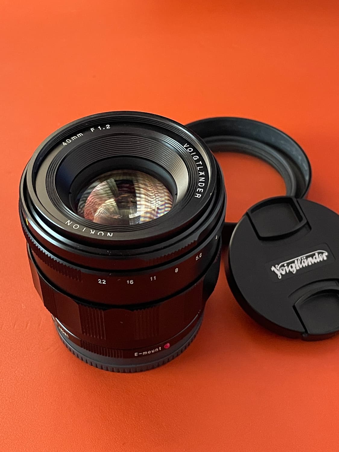 보이그랜더 40mm f1.2 렌즈 (소니마운트) 상품이미지1