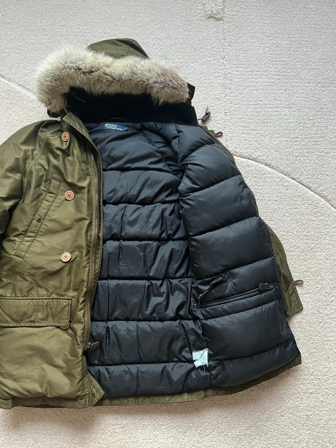 폴로 랄프로렌 밀리터리 다운파카 (100-103) 상품이미지7