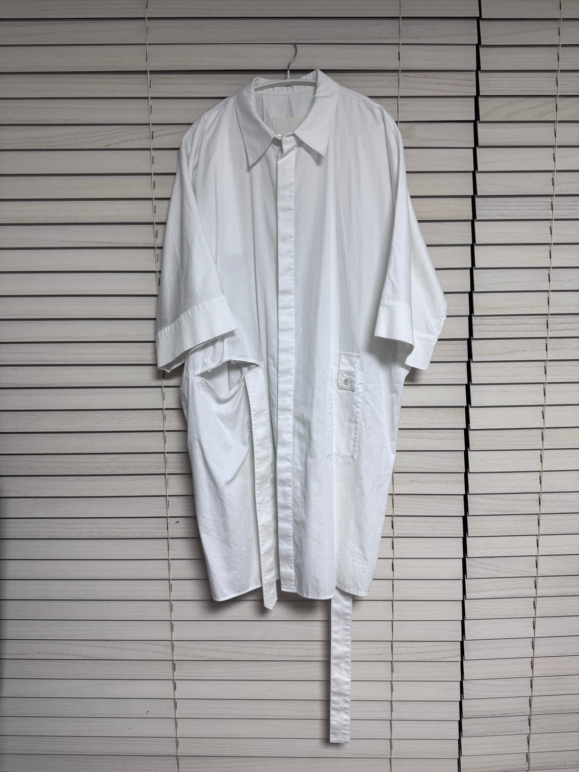 rbu - 오버 스트랩 레이어드 셔츠 상품이미지5