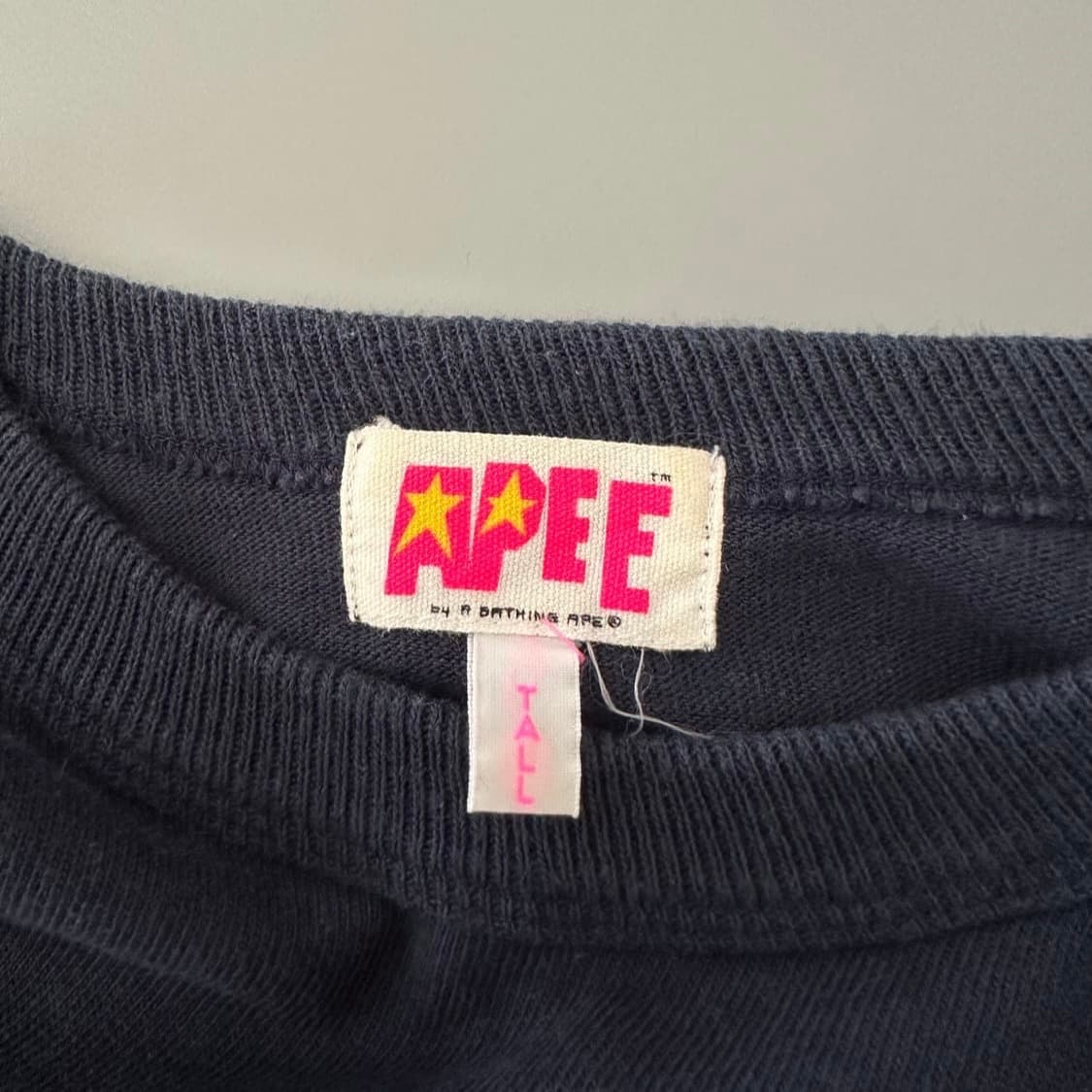 베이프 bape aape 빅로고 반팔 상품이미지4