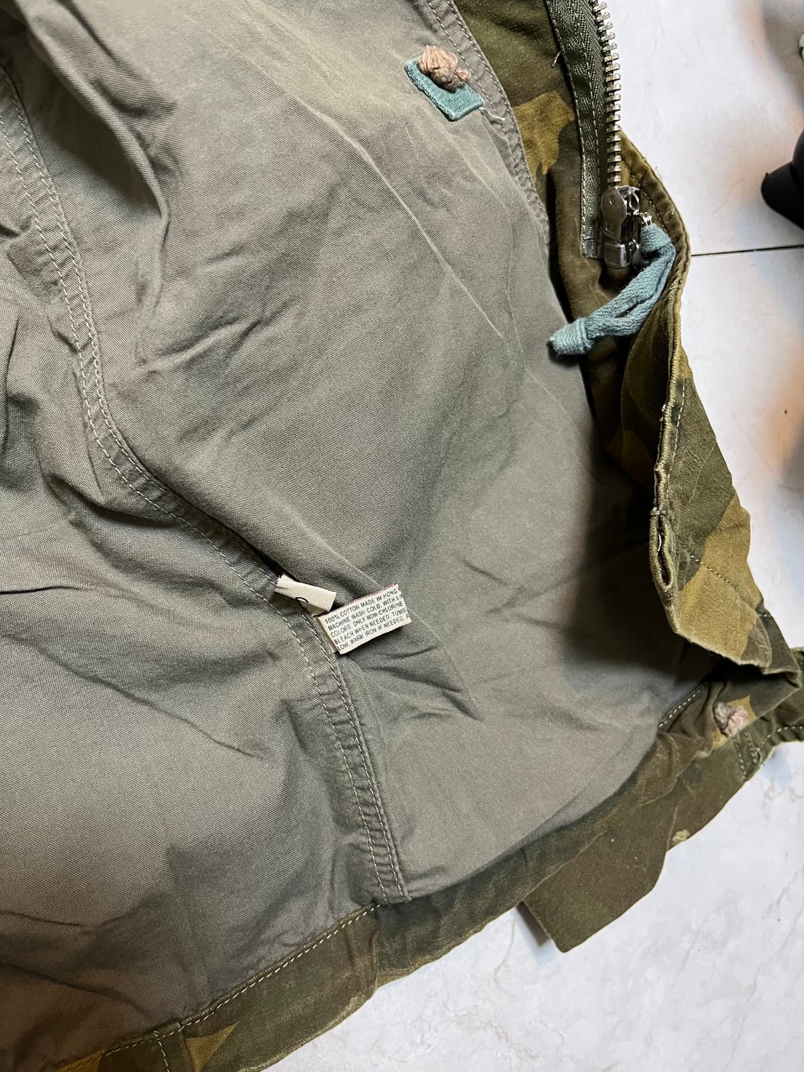 아베크롬비 앤 피치 카모 패턴 야상 L 상품이미지6