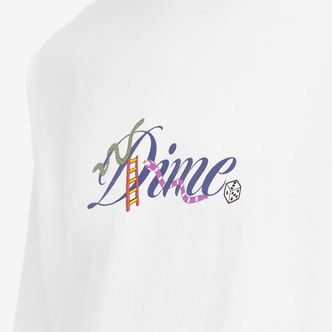 Dime 다임 Cursive Snake T-Shirt 새상품 L 상품이미지3