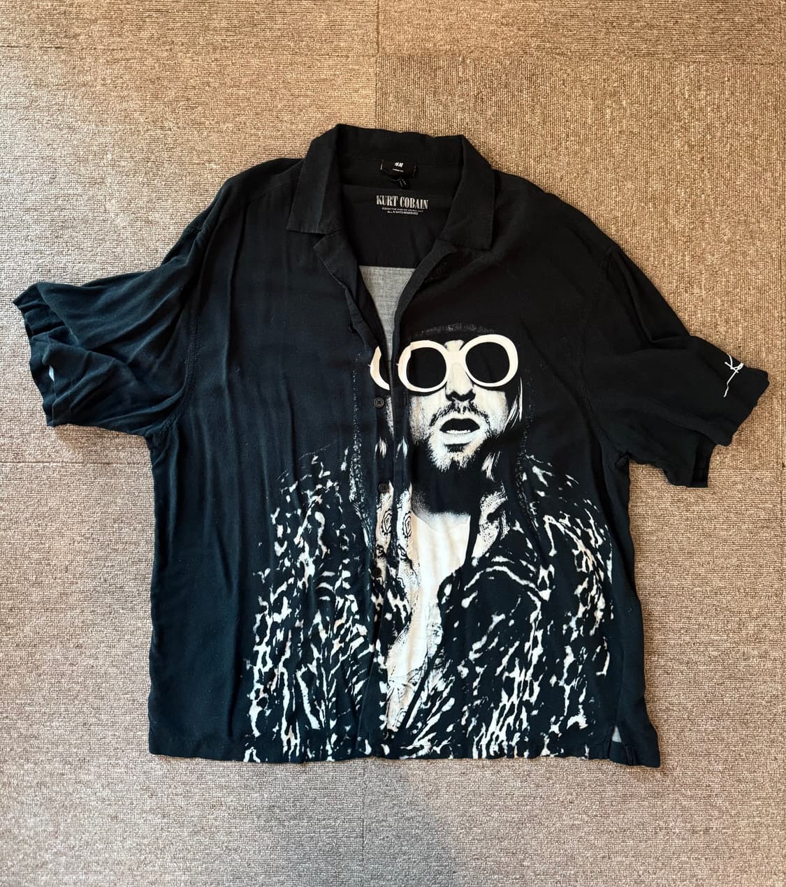 Kurt Cobain 반팔 셔츠 / 커트 코베인 상품이미지1
