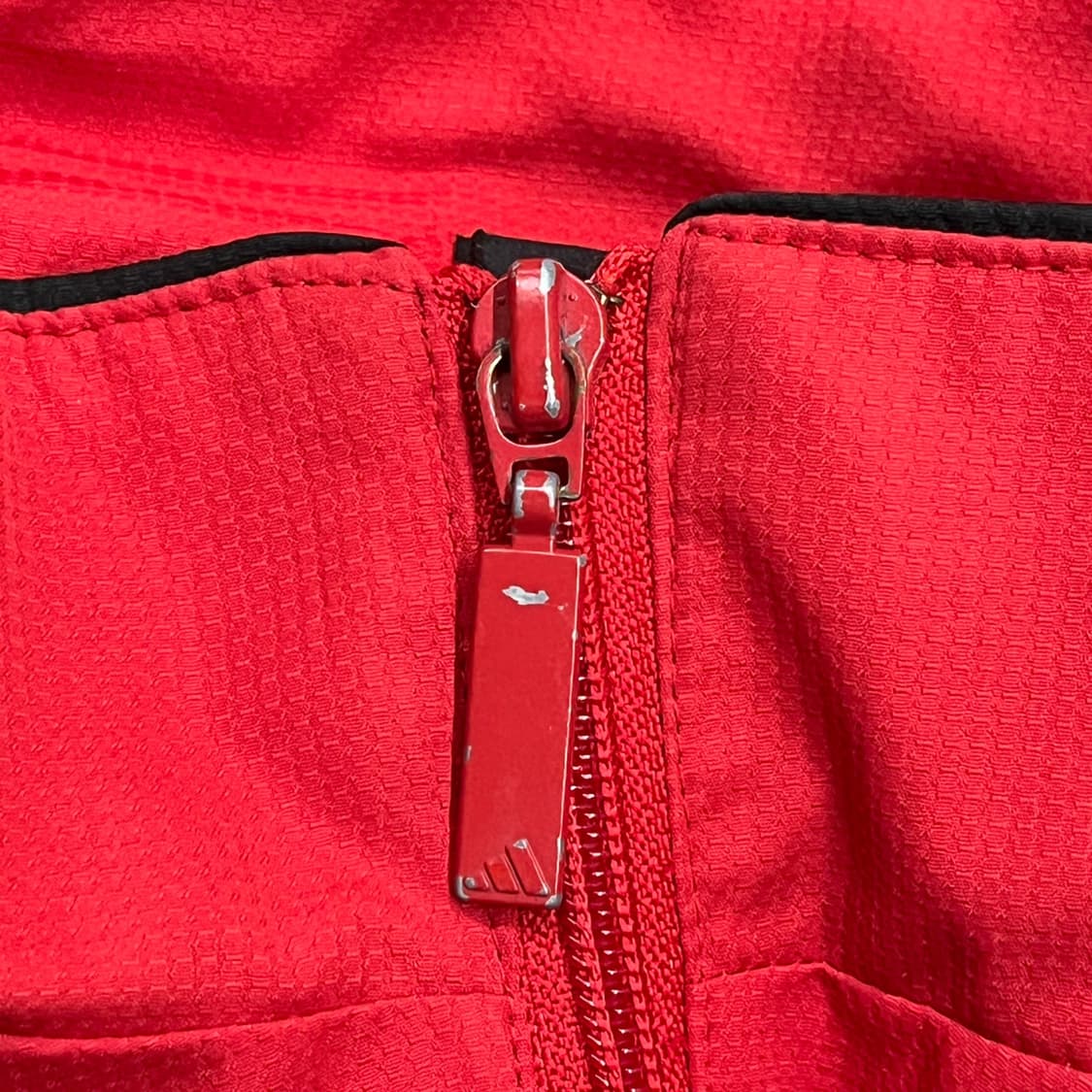 [정품/100] 아디다스 삼선 트랙 자켓 레드 b16 상품이미지8