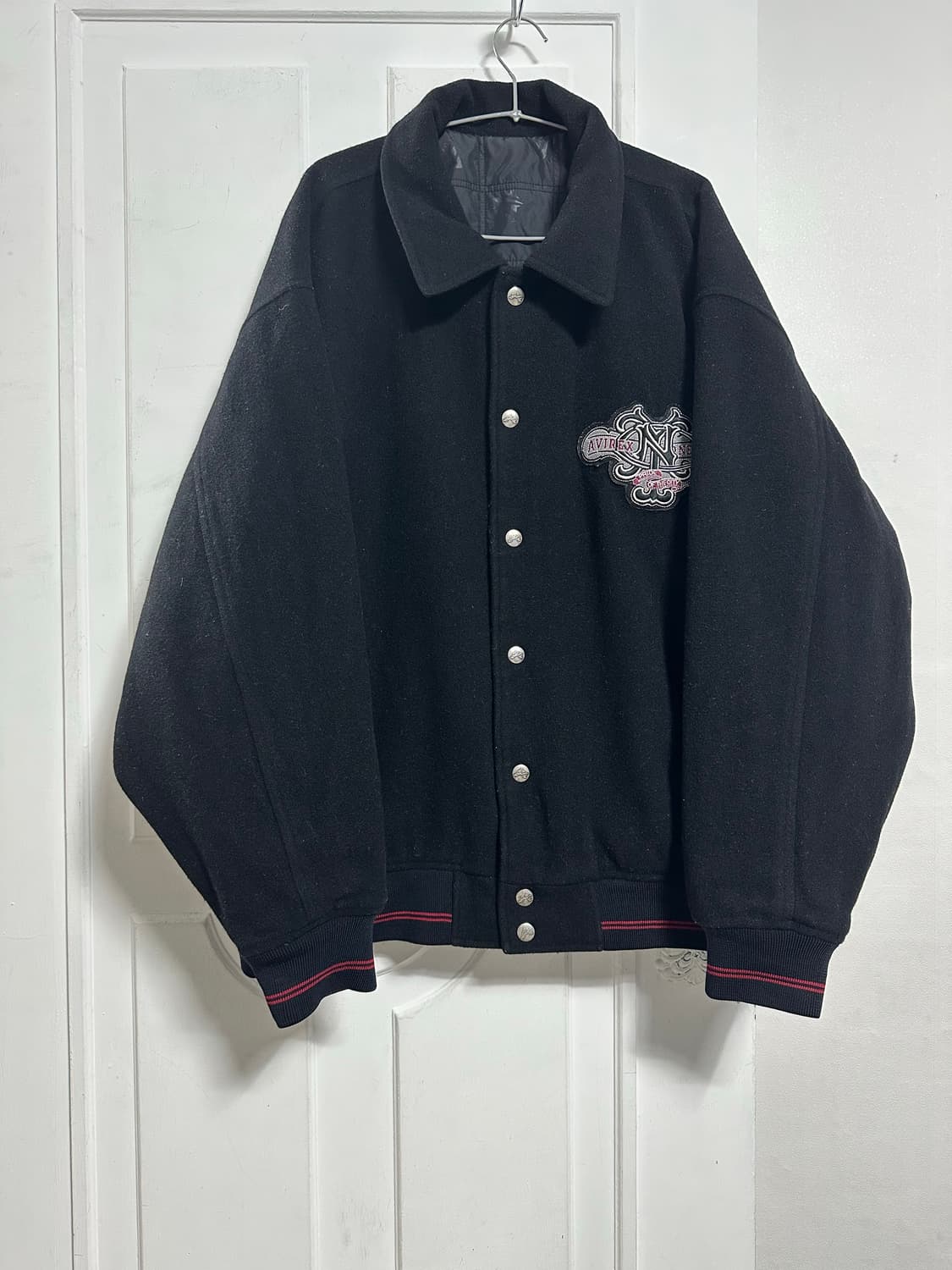 아비렉스 리버시블 울 바시티자켓 상품이미지1