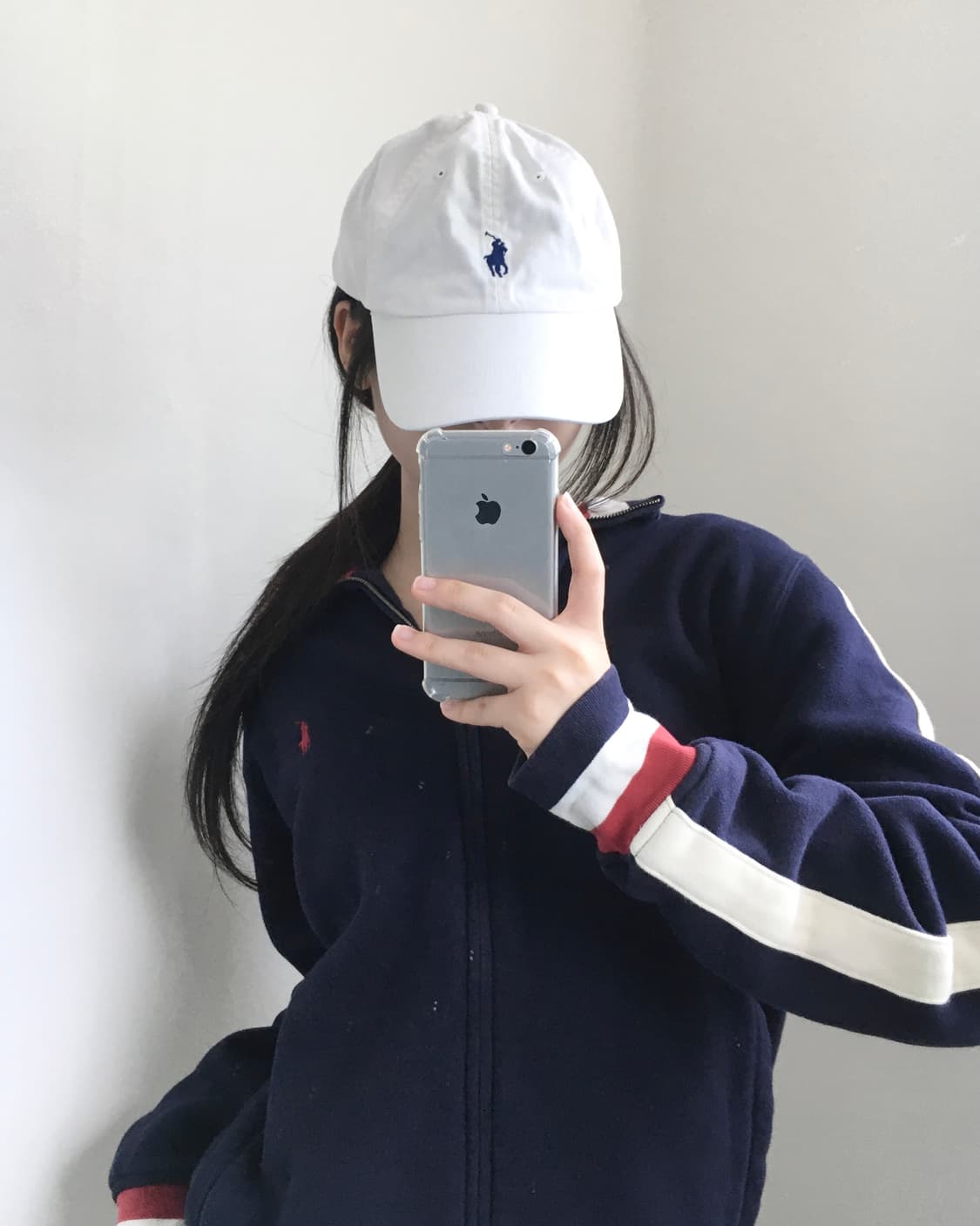 Polo 폴로 랄프로렌 QR라벨 화이트 치노 볼캡  상품이미지1