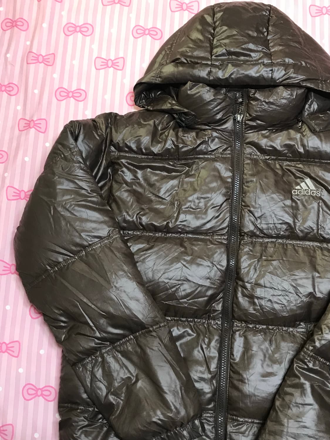 아디다스 초코브라운 패딩 상품이미지3