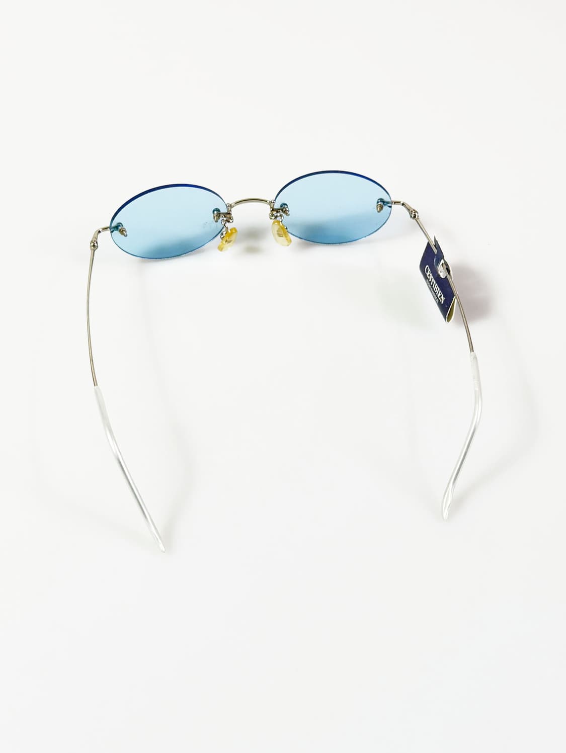 CESTIBIEN 무테 오벌 프레임 빈티지 안경 상품이미지5